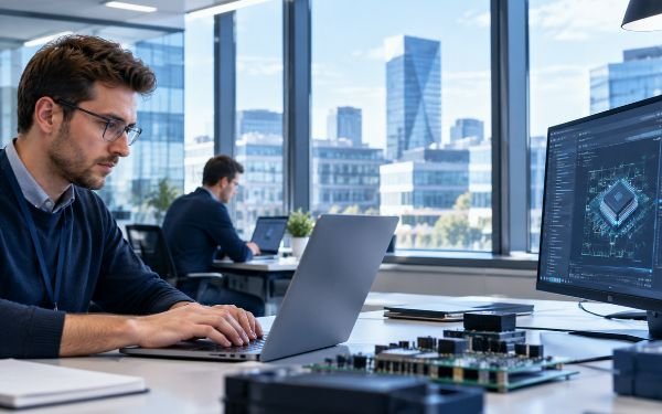 Semiconductors: Confia grows organic traffic from ~35K to ~45K monthly visits for an engineering-services company